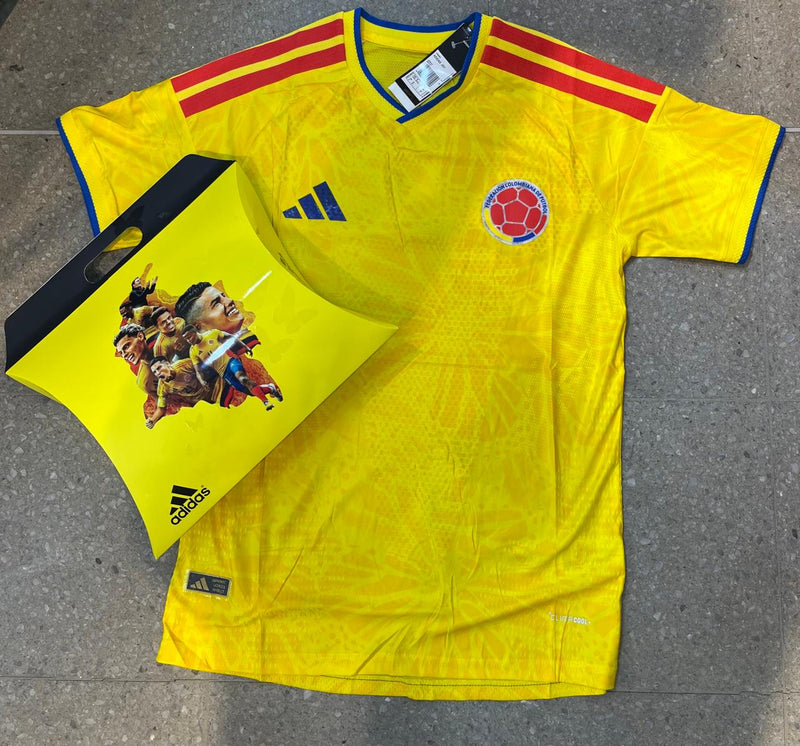 camisa colombia hombre+ caja mundial2026